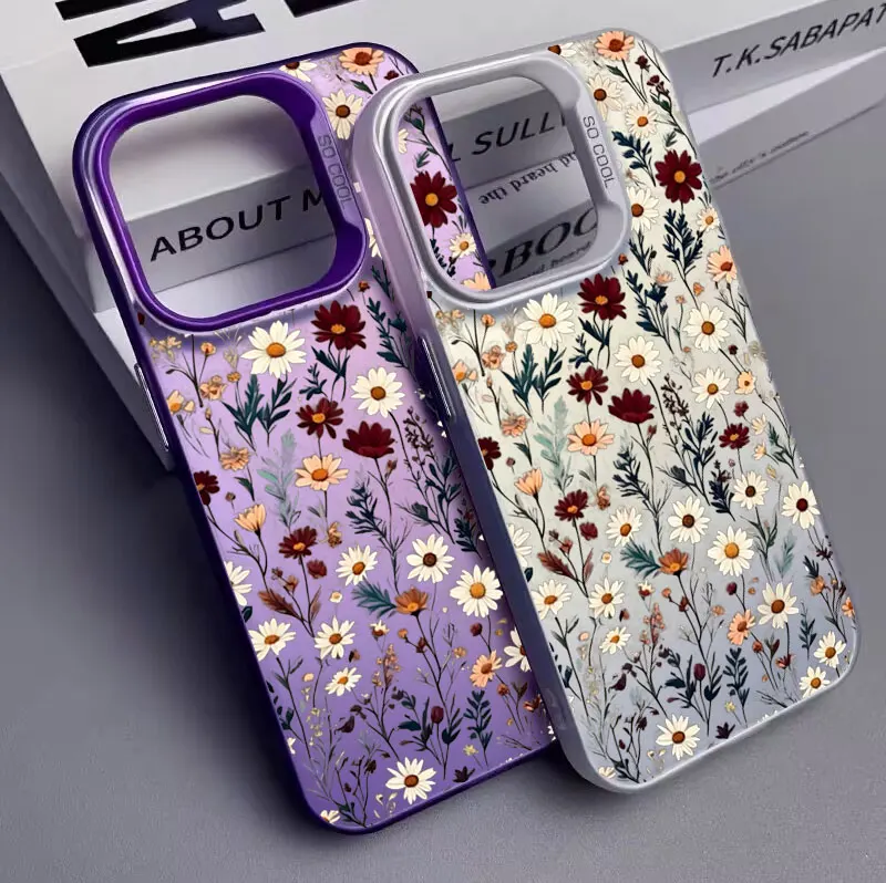 Chic Daisy Flower Design Hard IMD Phone Case