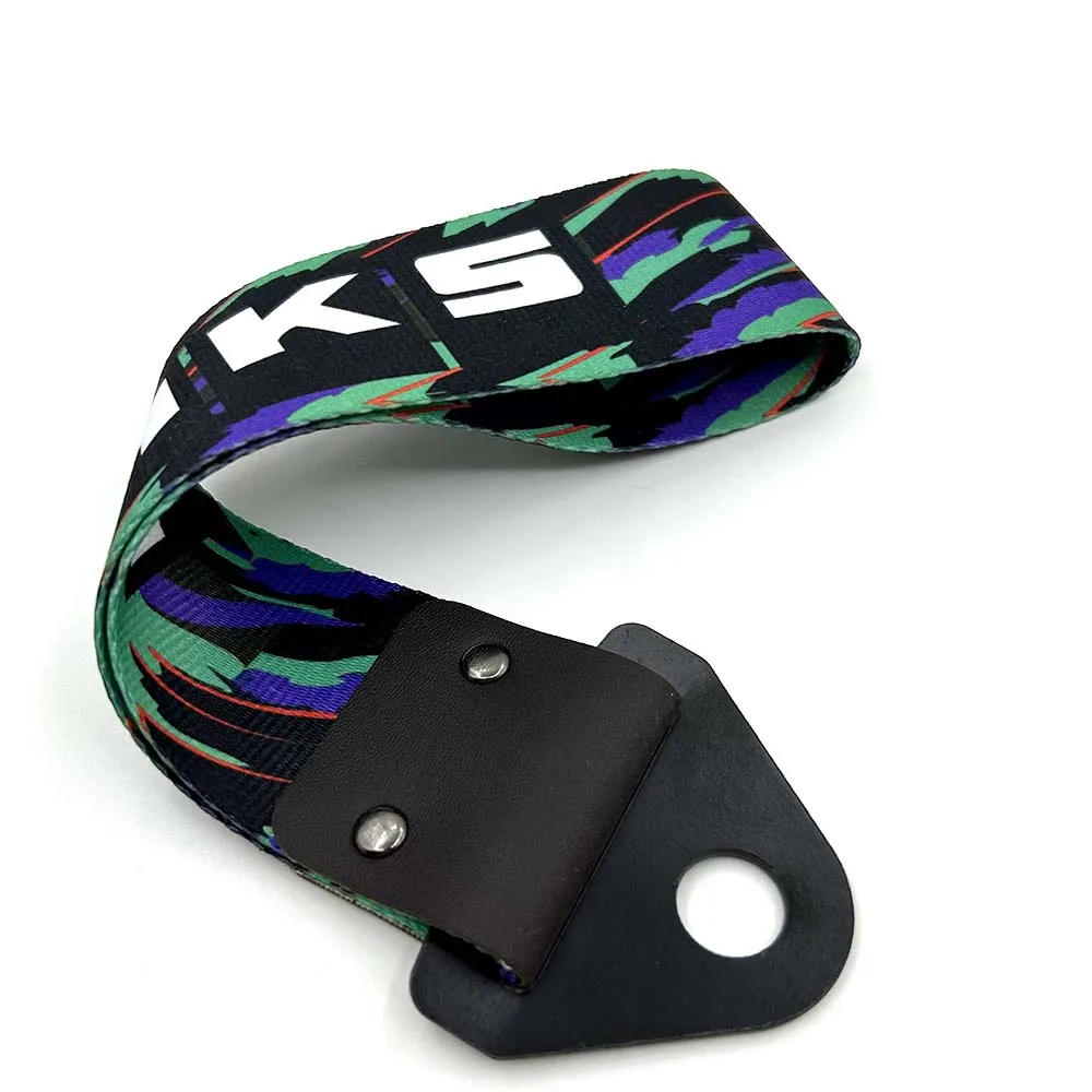 Decorative Car Tow Strap Universal JDM RACING Car Tow Auto Trailer Ropes Front and Rear Bumper Trailer Towing Strap Decor car tow decoration,car decoration strap,car tow strap,car accessories strap