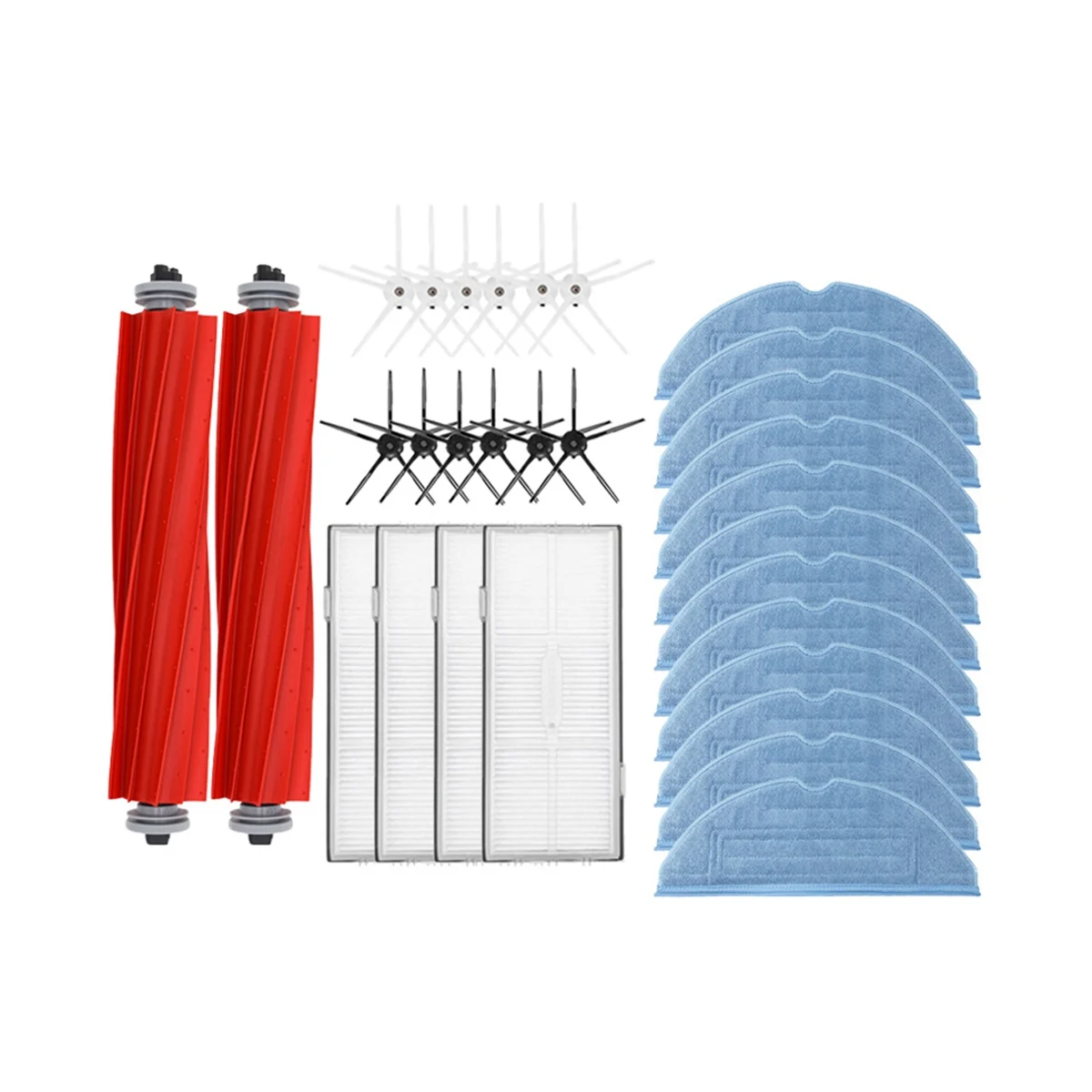 

For S7 S70 S75 S7Max S7 Maxv Ultra T7S Plus S7 Pro Ultra Main Brush Hepa Filter Mops Vacuum Cleaner Parts