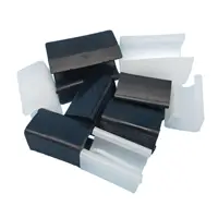 8Pcs Chair Leg Pad Non-slip U Shaped Pipe Clamp 4mm~32mm Table Floor Protector Round Pipes Furniture Feet Caps Black White 3