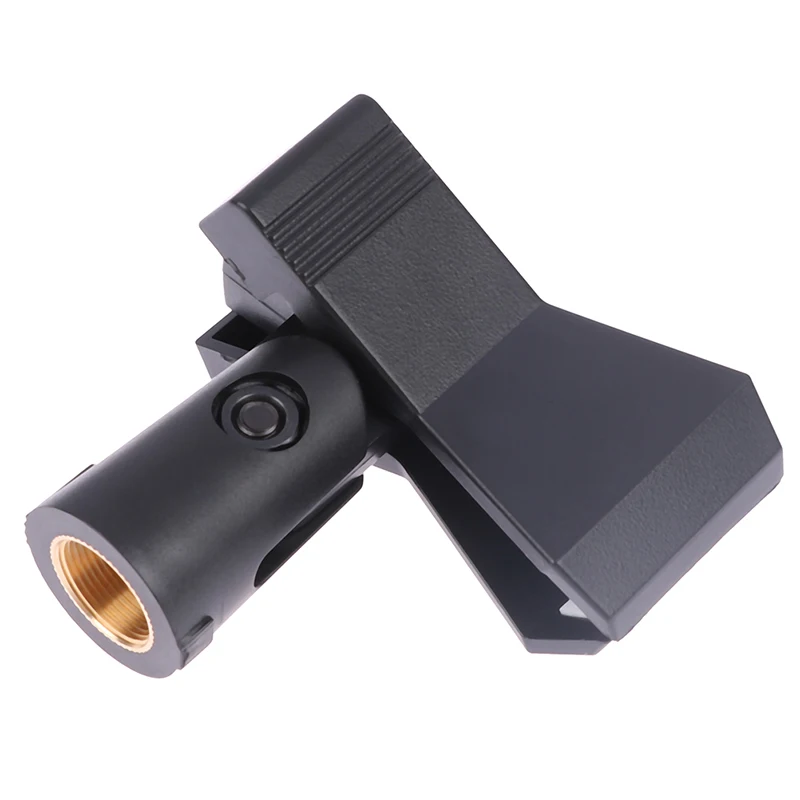 휴대용 마이크용 범용 마이크 클립 마이크 홀더 무선/유선 퀵 릴리스 마운트 어댑터 스탠드 교체 홀더