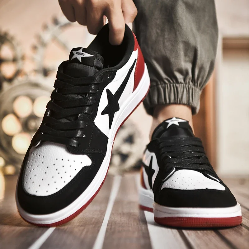 Fashionable color blocked low-quality sports shoes, versatile and lightweight, autumn and winter jogging casual shoes