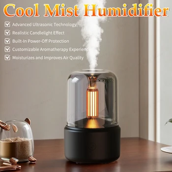 2025 New Aromatherapy Diffuser Light Fragrance Oil Diffuser Portable Electric Humidifiers Compact Aroma Diffuser for Home Office 1