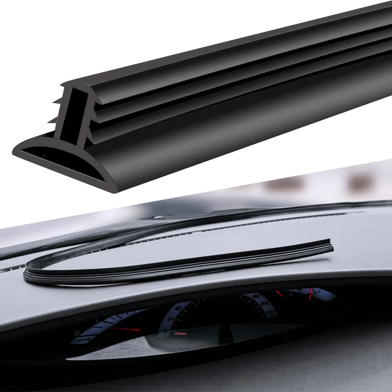 

Уплотнительная лента для автомобильной приборной панели, шумоизоляционные резиновые полоски, универсальные для всепогодных условий, автомобильные аксессуары, автомобильные наклейки