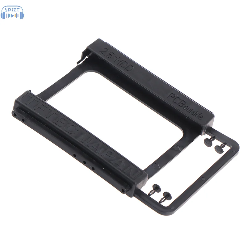 

NEW Universal 2.5" To 3.5" SSD HDD Environmental Plastics Adapter Mounting Bracket Hard Drive Holder For Desktop PC