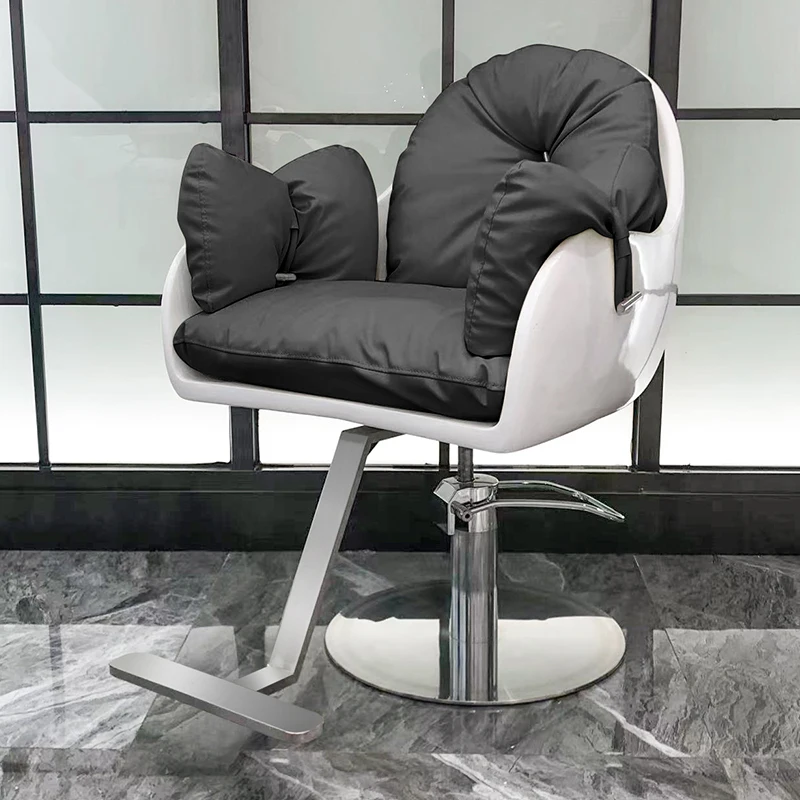 Cosmetic Luxury Barber Chairs Modern Design Stylist Stool Swivel Chair Beauty Pedicure Sedia Girevole Salon Furniture HD50LF
