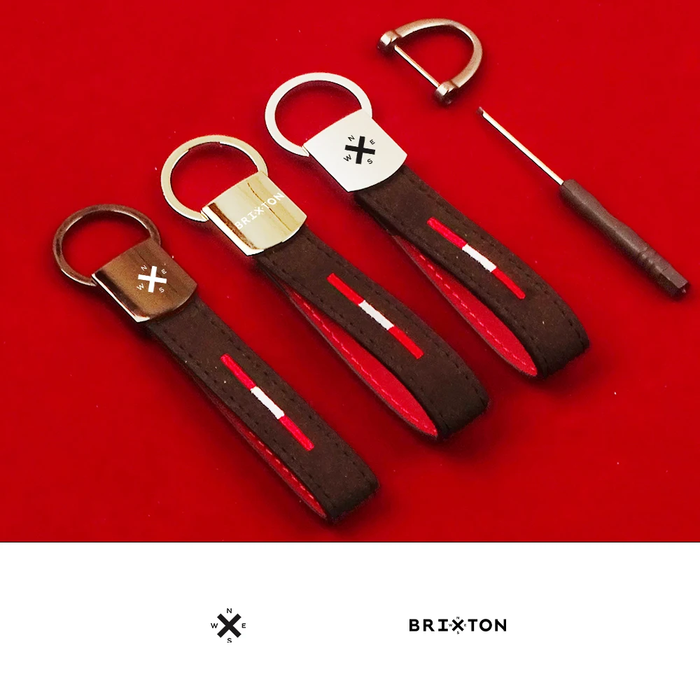 Ferro Di Cavallo Austria Flag Moto Pu Camoscio Portachiavi Emblema In Pelle Portachiavi Per Brixton Cromwell Felsberg Sunray Rayburn 125