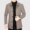 2024 High Quality Fashion Handsome All Fashion Spring New Jacket Jacket for Men Middle-aged Business Casual Lapel Top Dad Suit 1