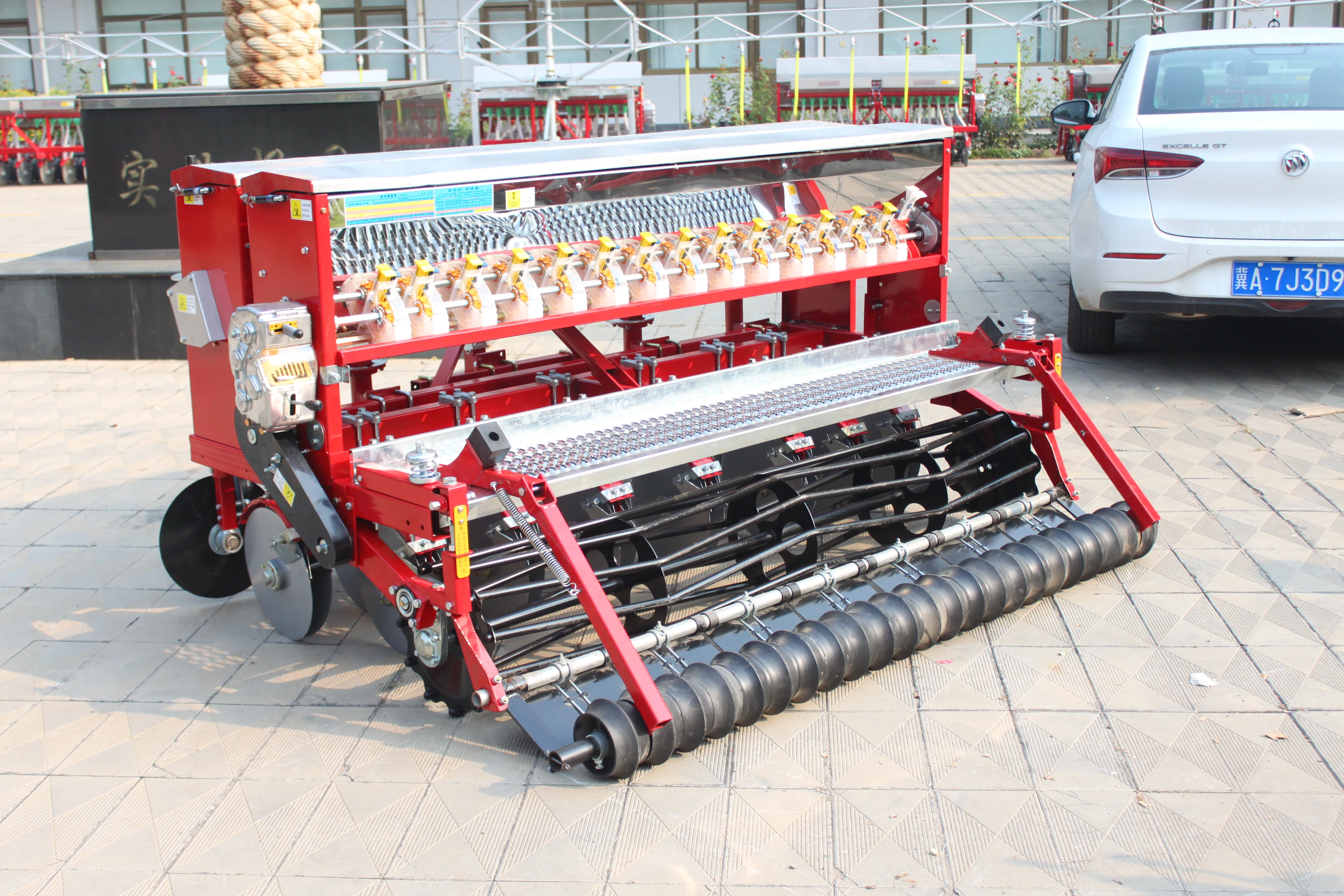 Рисунок 5 - 14 рядов пшеницы