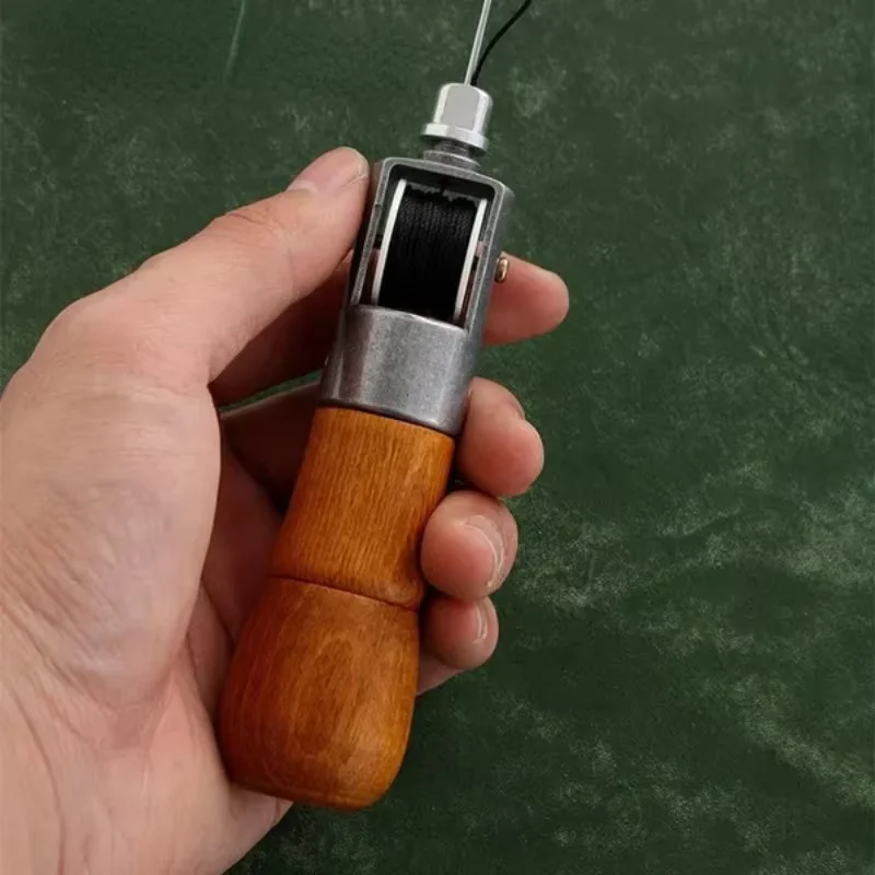 GUILOPOER Utensile per cucire in pelle regolabile migliorato in pelle