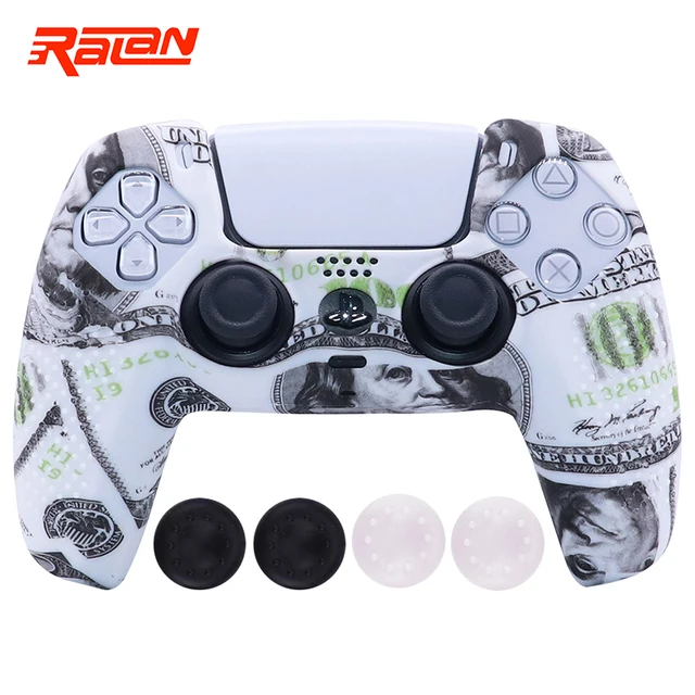 48623-0492c5.jpg coque ps5 de protection en Silicone souple pour manette de jeu PS5