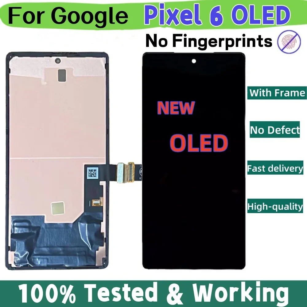 LCD Assembly With Frame Google Screen Replacement Kit With Frame ...