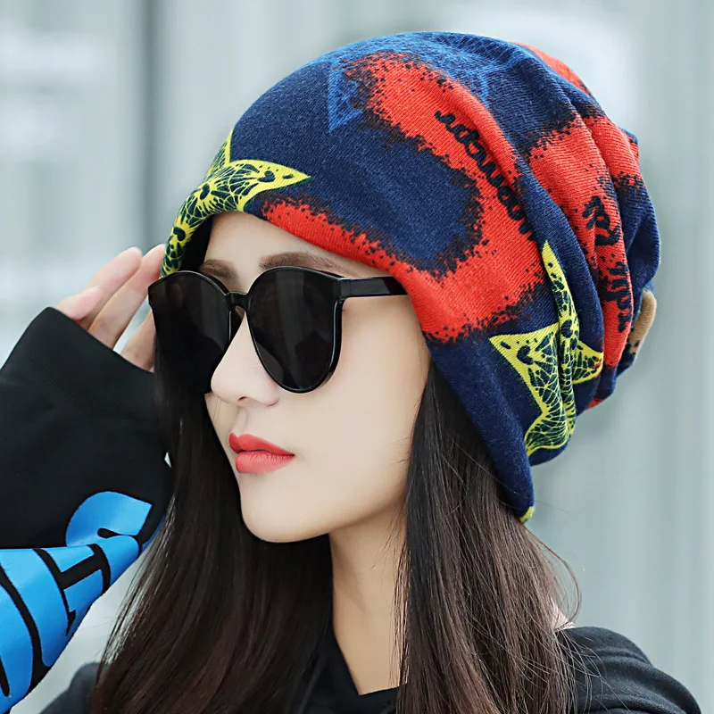 

Autumn Winter Hats For Women Beanies Warm Winter Cap Bonnet Femme Gorro Korean Fashion Beanie Hat Female Headgear Headdress