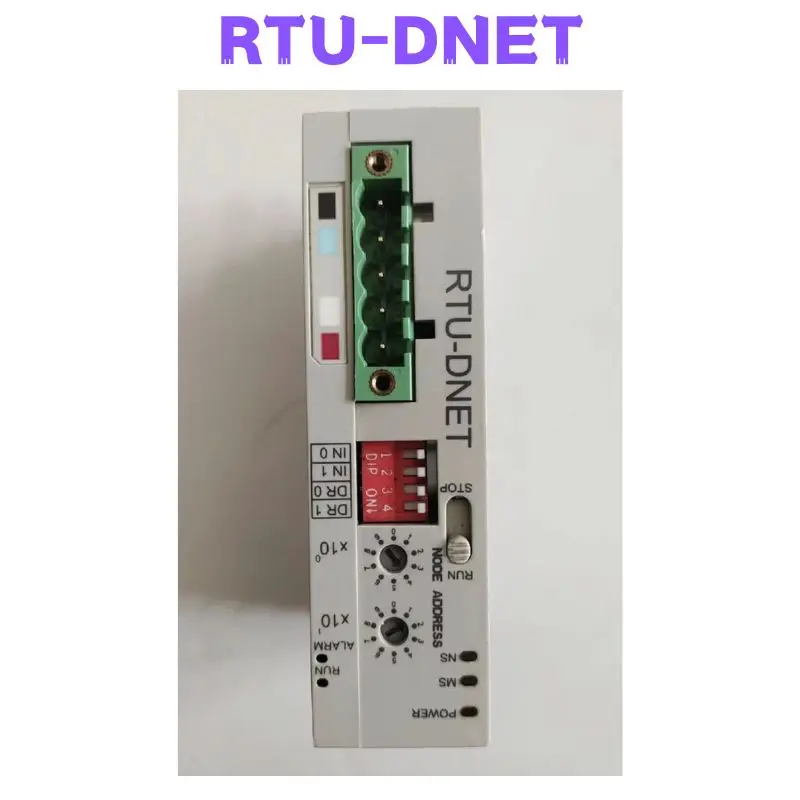 

Second-hand RTU-DNET PLC Expansion Module Tested OK