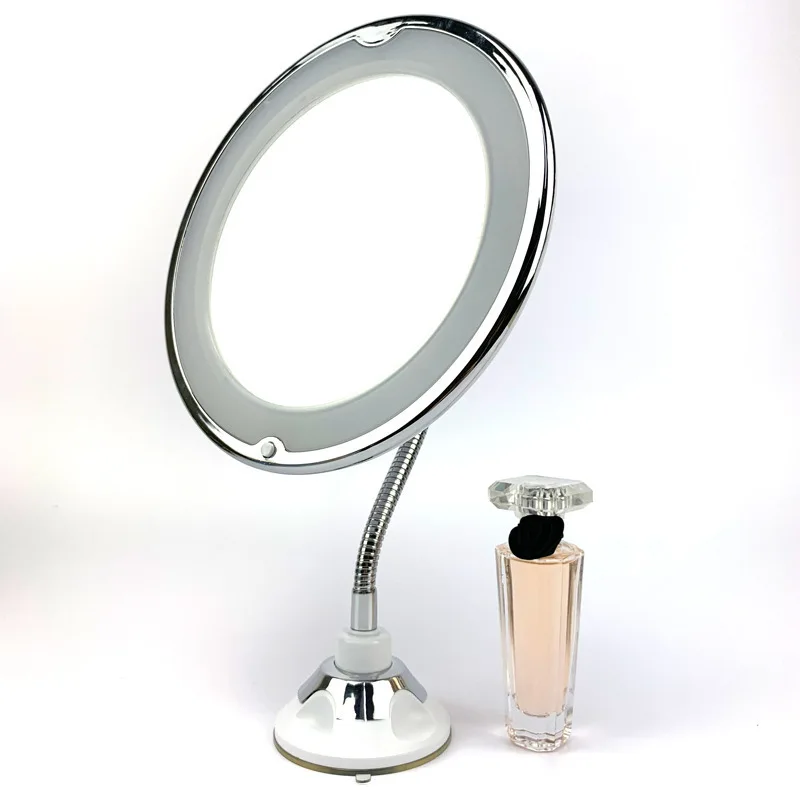 LED Makeup Flexible Mirror Illuminated Magnifying Vanity Mirrors with Light