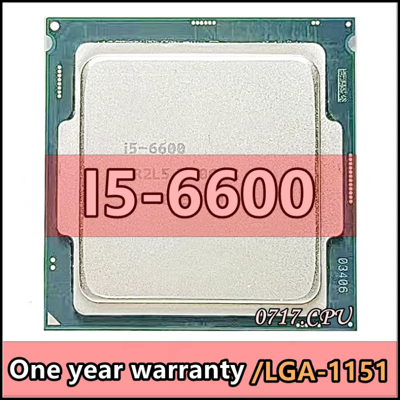 

I5-6600 i5 6600 3,3 GHz SR2BW/SR2L5 четырехъядерный четырехпоточный ЦПУ Процессор 6M 65W LGA 1151
