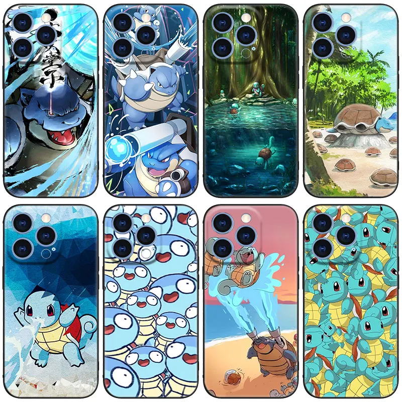 Pokemon Lovely Squirtle Custodia Per Telefono Per Apple Iphone 15 Pro Max 15 14 13 12 Pro Max Mini 11 Pro 7 8 Plus Xr X Xs Se 2020 2022