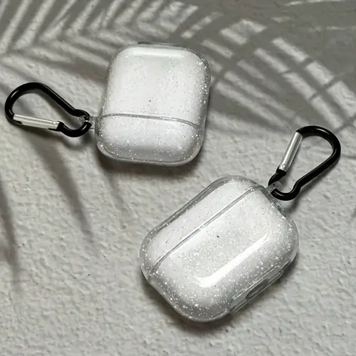Glitter Transparent Case For AirPods Pro 3/Pro 2/ Pro Earphone Protection Case For Airpods 1or2/3/4 Wireless Earbuds Case Cover - Image 2