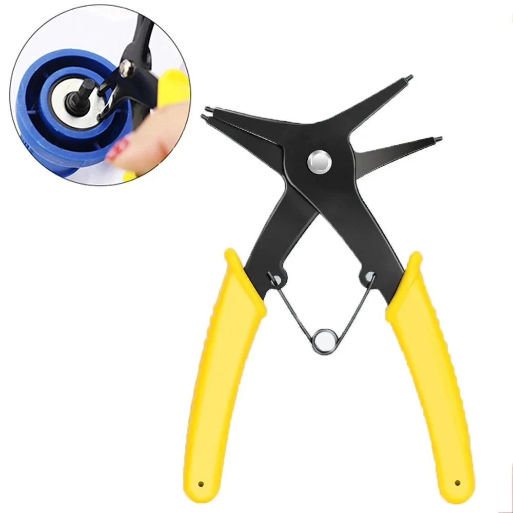 Pinces à circlips intérieur-extérieur ressort pour maintenance moteur bateau pêche 2-en-1