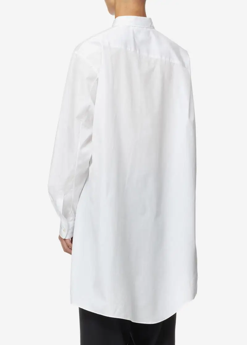 S-6XL New Men Women's Clothing Yamamoto Yoji style Catwalk Model Asymmetric Deconstruction Shirt Lovers Plus Size Costumes