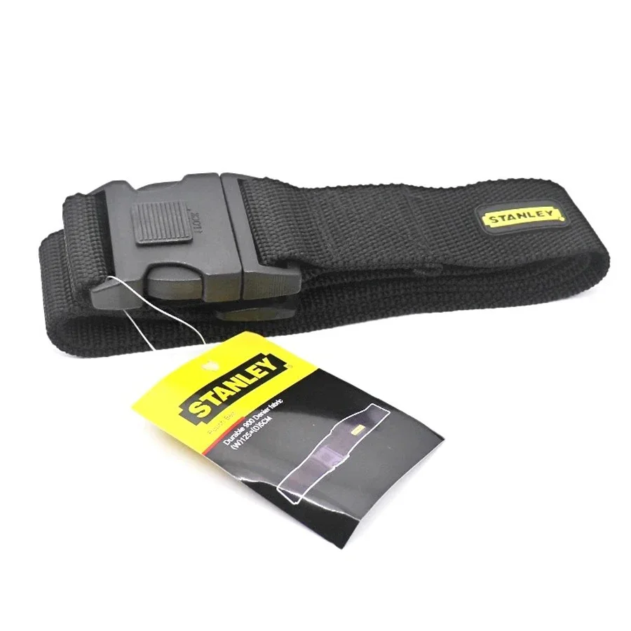 STANLEY 96-257-23 Mini Tool Pouch with 4 Pockets Portable Waistpack Storage Bag Optional Belt Repair Storage Kit