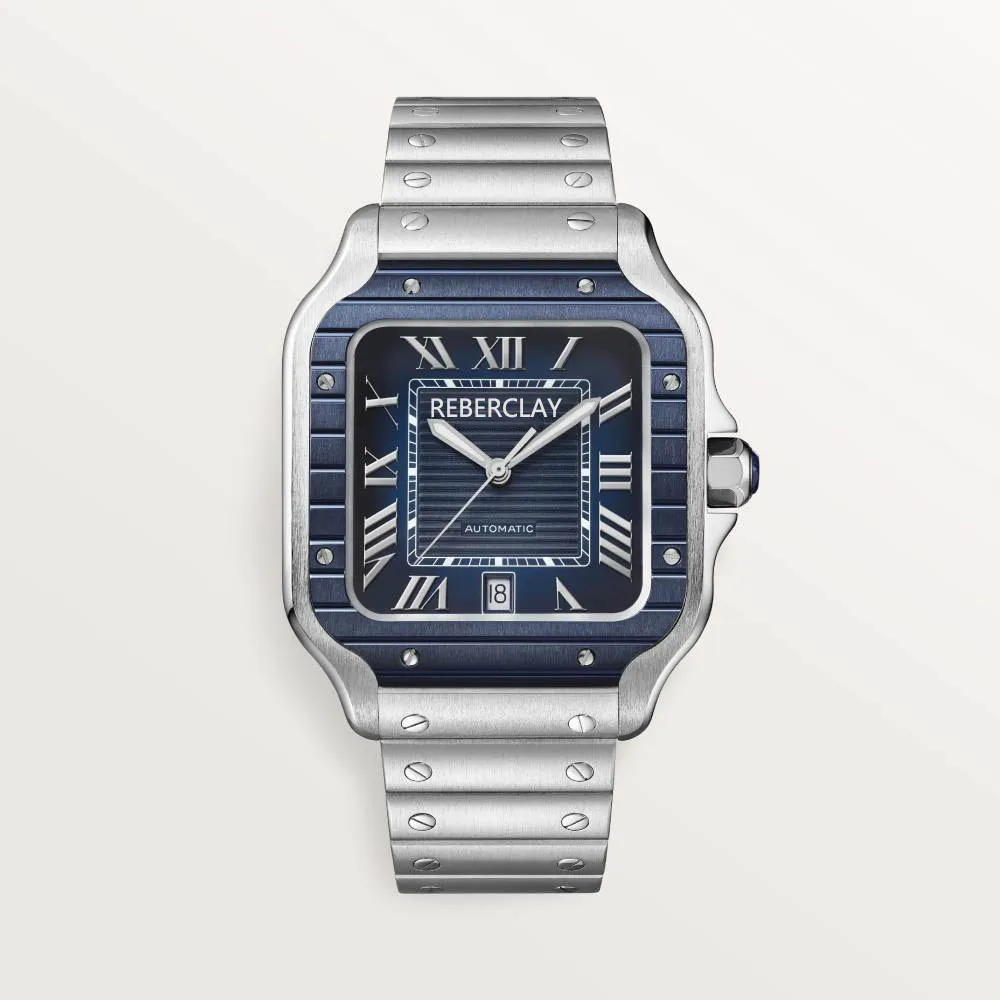 40mm High Quality Square Men's Watch Luxury Automatic Mechanical Sport Waterproof 904L Watches