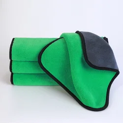 Premium Microfiber Multi - Purpose Cleaning Towel - 30pcs (Green)