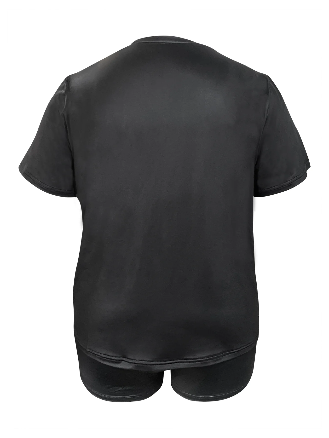 LW Plus Size women's clothing matching sets Letter Print Patchwork Shorts Set summer causal  short sleeve T-shirt + shorts sets