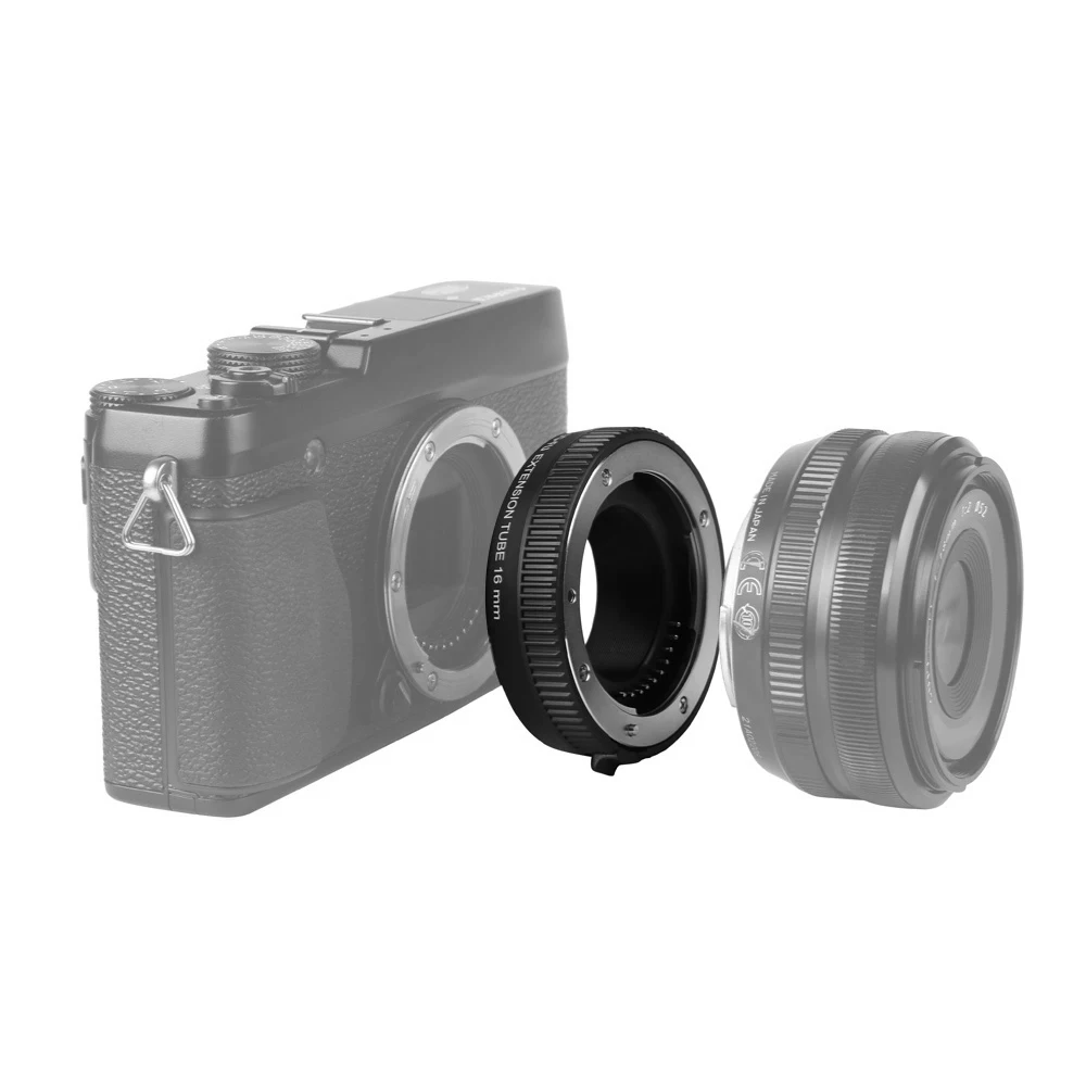 VILTROX DG-FU  AF Macro Extension Tube, Auto Focus Metal Ring, Lens Adapter Moun