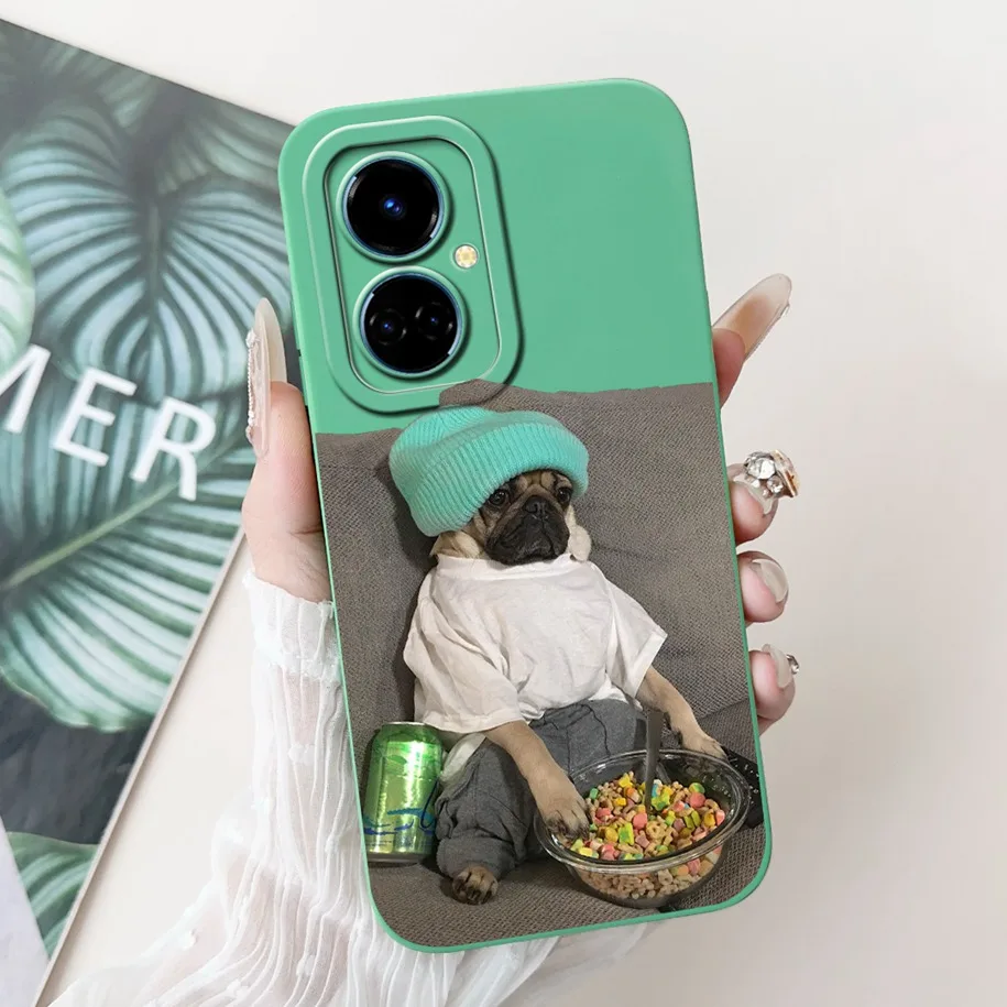 Cute Cartoon Camera Protection Matte Soft Phone Case Cover