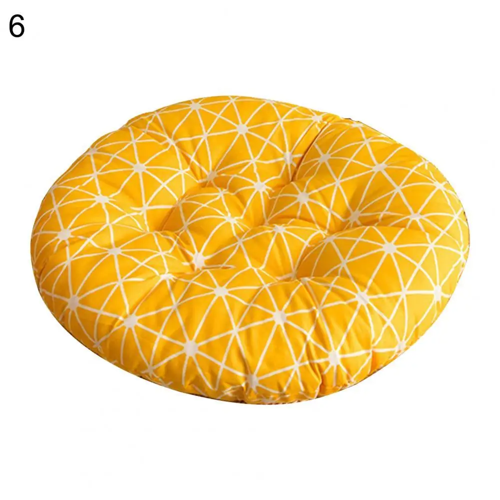 Seat Cushion Useful Round Versatile Chair Cushion Pad Tear Resistance Multi-style Chair Pad 