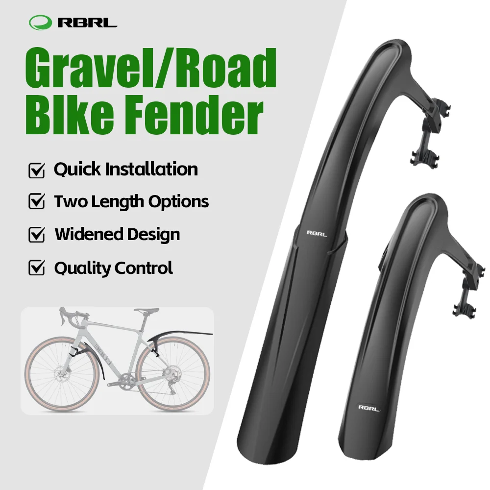 RBRL Bicycle Mudguard 700c Road Bike Fender Quick Release Gravel