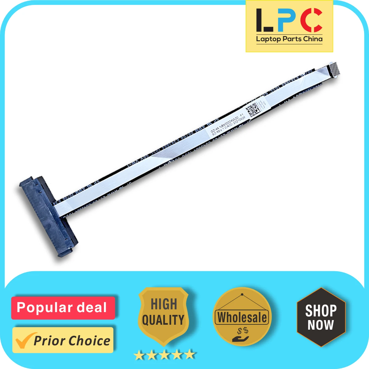 For Dell Inspiron 5493 5494 Vostro 3400 3401 3405 HDD Cable NBX0002KW00 0XM9MJ New Laptop SATA Hard Drive Connector Flex Cable