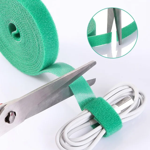 Növénykötegek Nylon Növényi Kötés Otthoni Kerti Szalaghorog Hurok Csomagolás Tartozékok C1 - Image 6