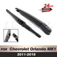 Wiper 10" Rear Wiper Blade & Arm Set Kit For Chevrolet Orlando MK1 2011-2018 2012 2013 2014 Windshield Windscreen Rear Window 1
