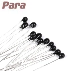 20PCS/LOT Thermistor Thermal Resistor MF52 NTC-MF52-103/3435 10K ohm R 103 3435 B 1% NTC Thermal Resistor Temperature Sensor
