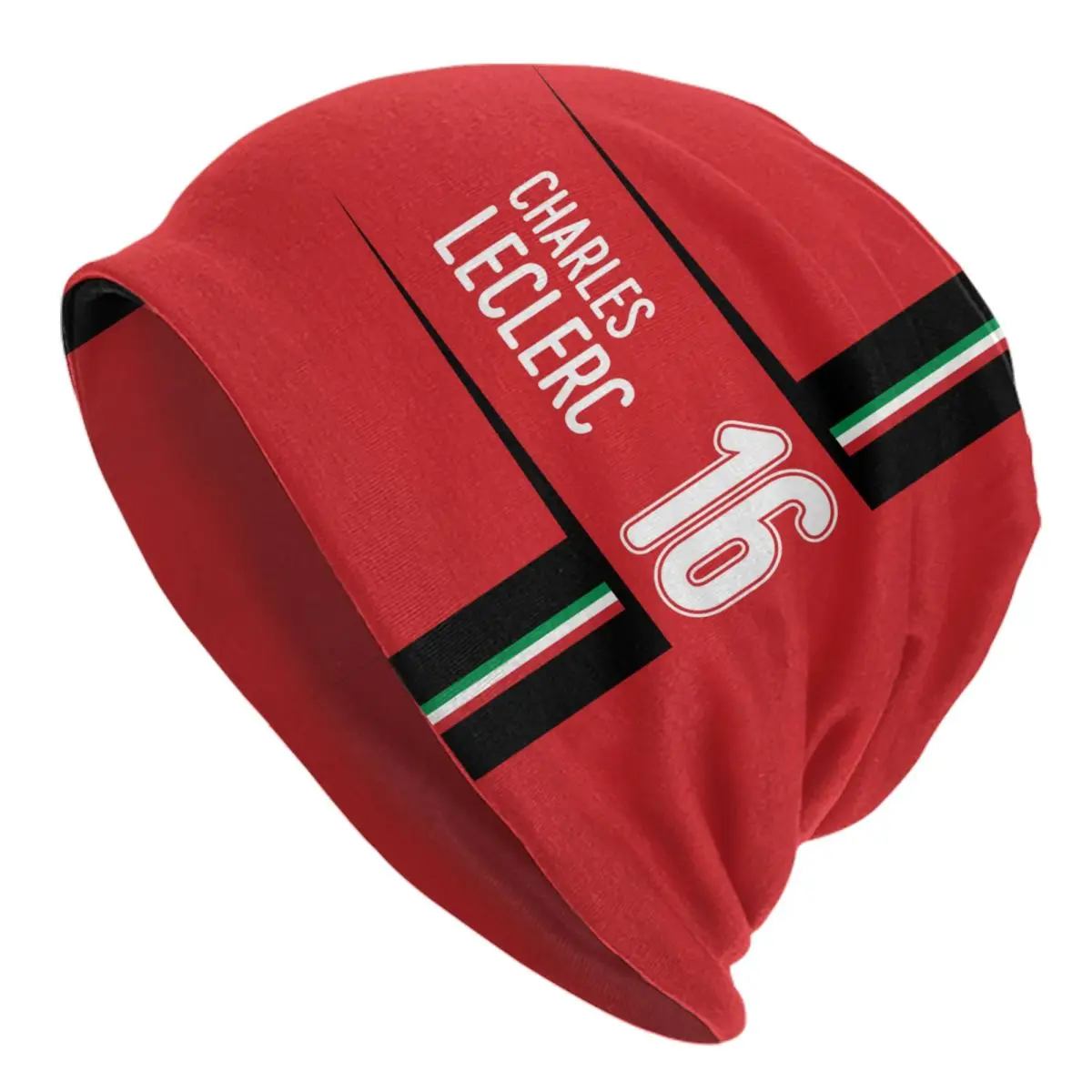 

Motorsports Racing Skullies Beanies Caps For Men Women Unisex Hip Hop Winter Warm Knit Hat Adult Charles Leclerc 16 Bonnet Hats