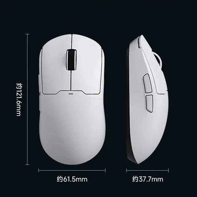 유연성과 정밀성의 조화: Mchose A5 Pro Max F1 Moba 마우스