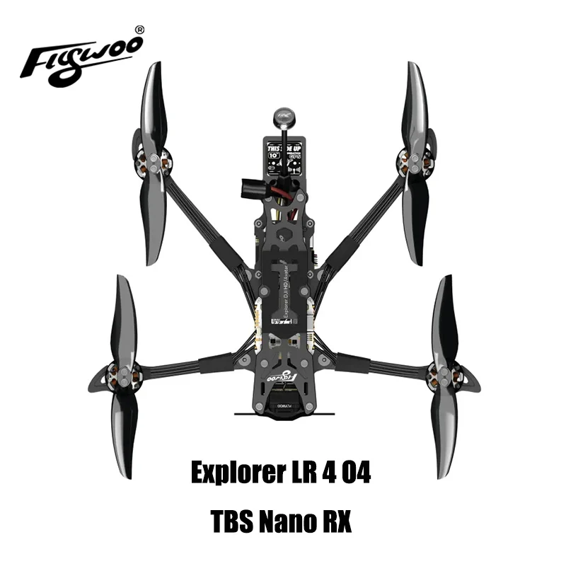 Flywoo Explorer LR O4 Sub250 4K/1080P Jarak Jauh Mikro AliExpress