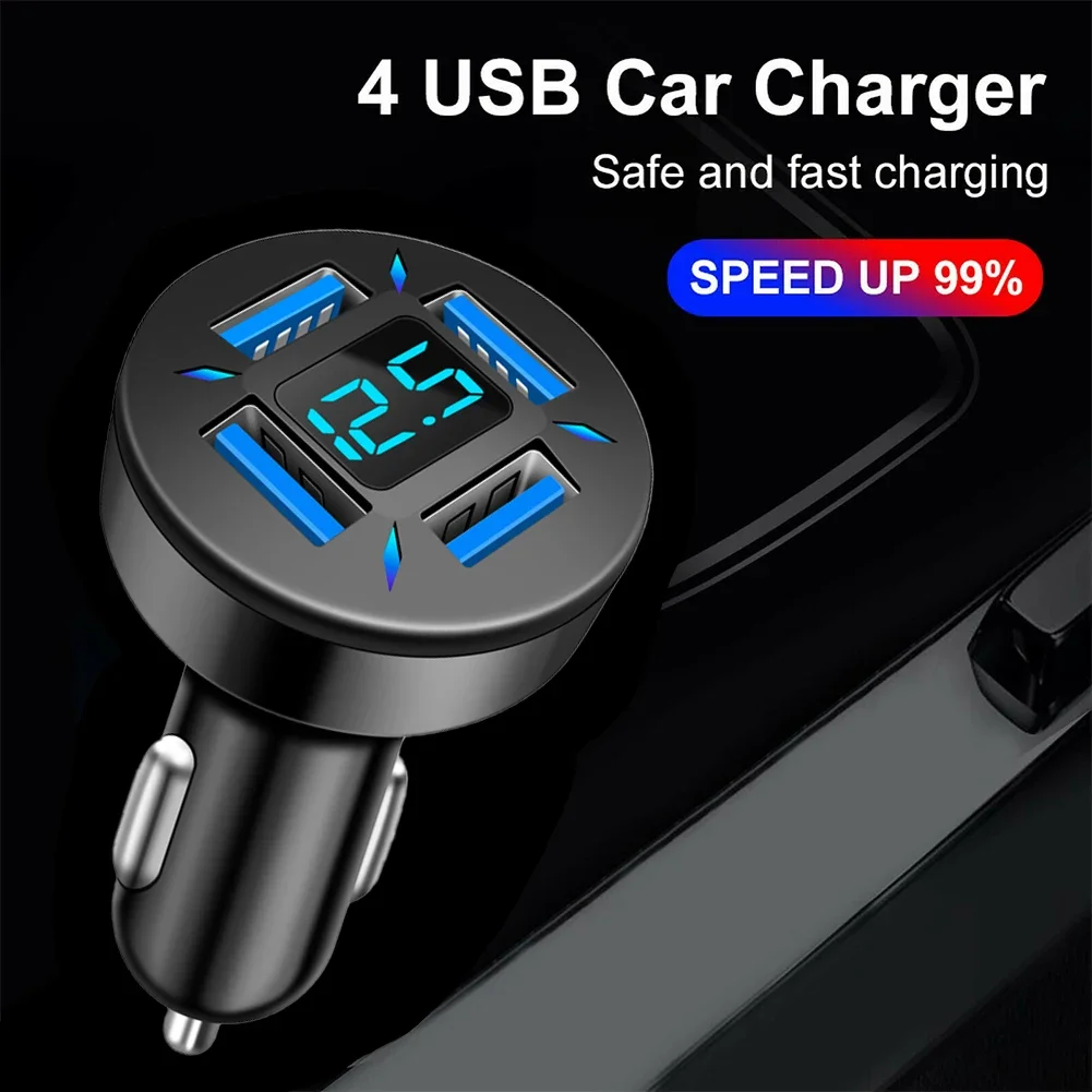 Рисунок 3 - Автомобильное зарядное устройство с 4 USB-портами