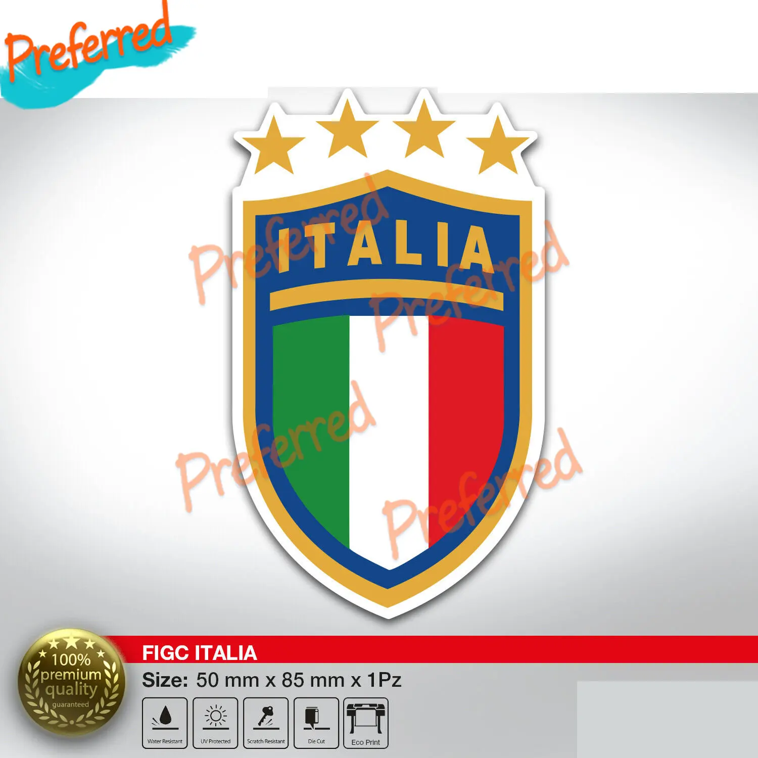 

NEW Italian Italy Flag Car Sticker Motorcycle Helmet Trunk Car Bumper Window Racing Laptop Surfboard Camper Vinyl Decal