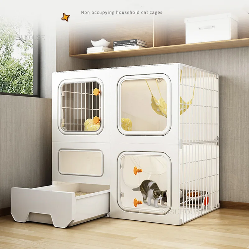 MultilayerCatCagesHomeSmallApartmentCatHouseLightLuxury