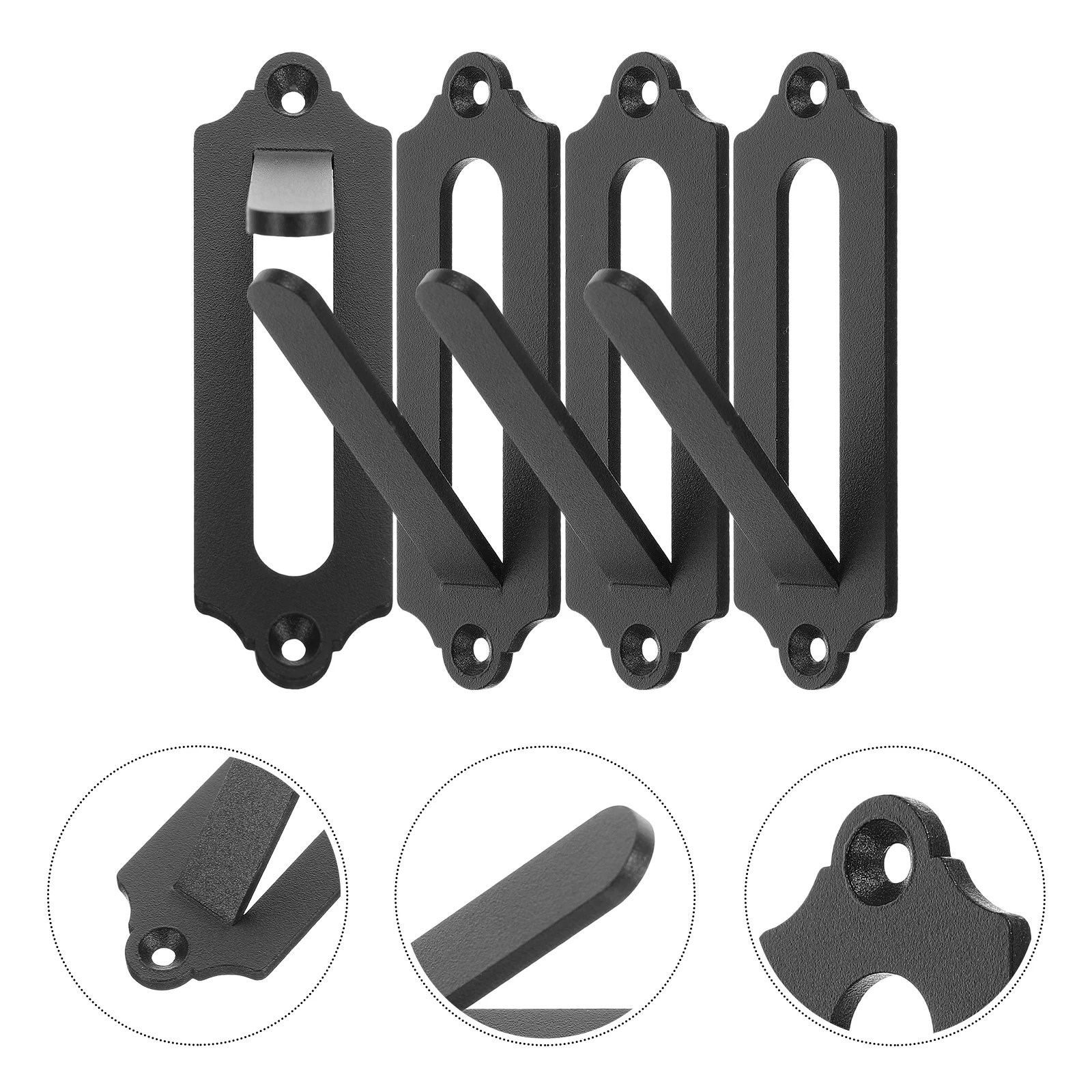 

4 Pcs Hangers Skull Wall Mount Bracket Collection Display Hook Deer European