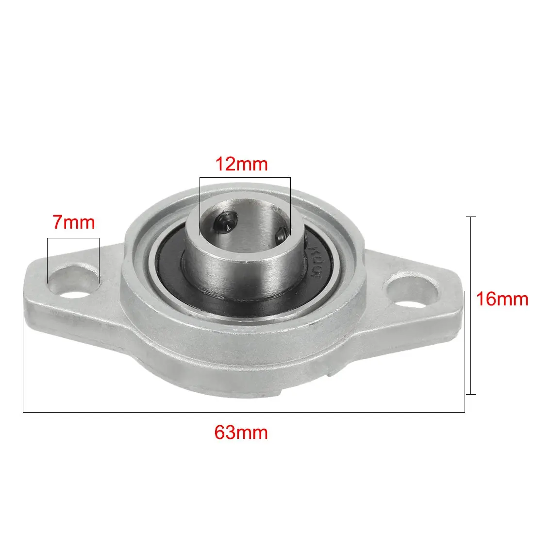 10PCS Zinc Alloy Pillow Block Rhombic Bearings with 12mm Insert Linear Shaft