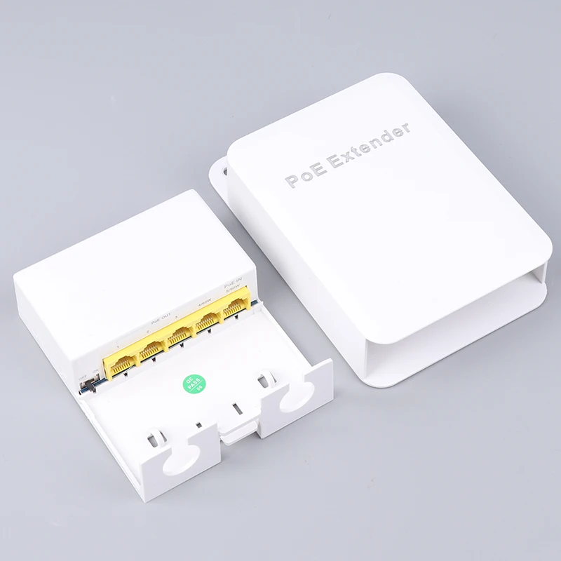 5-Ports-Outdoor-PoE-Gigabit-Extender-1-In-4-Out-PoE-Repeater-With ...