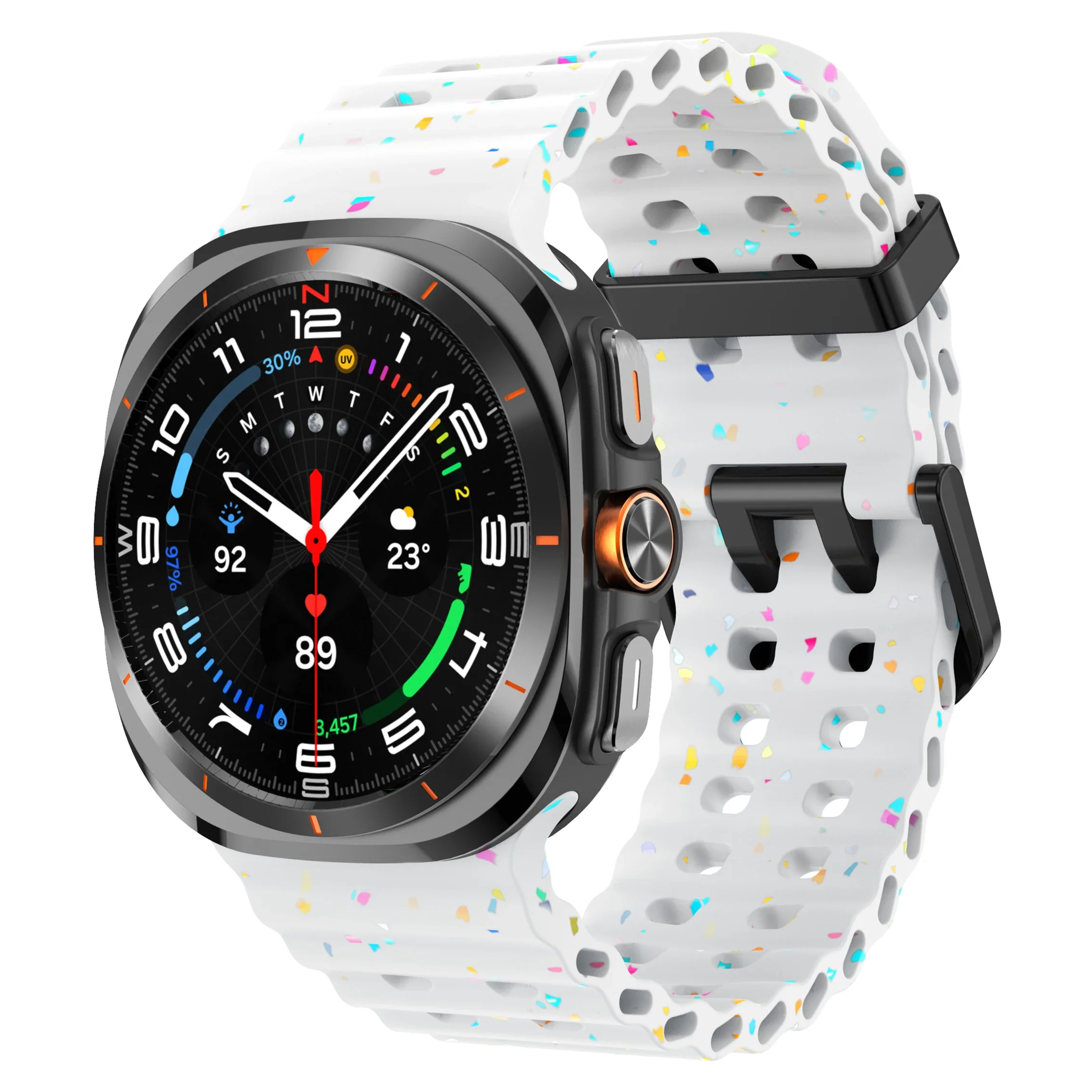 Luminous Silicone Smartwatch Strap - Universal Fit
