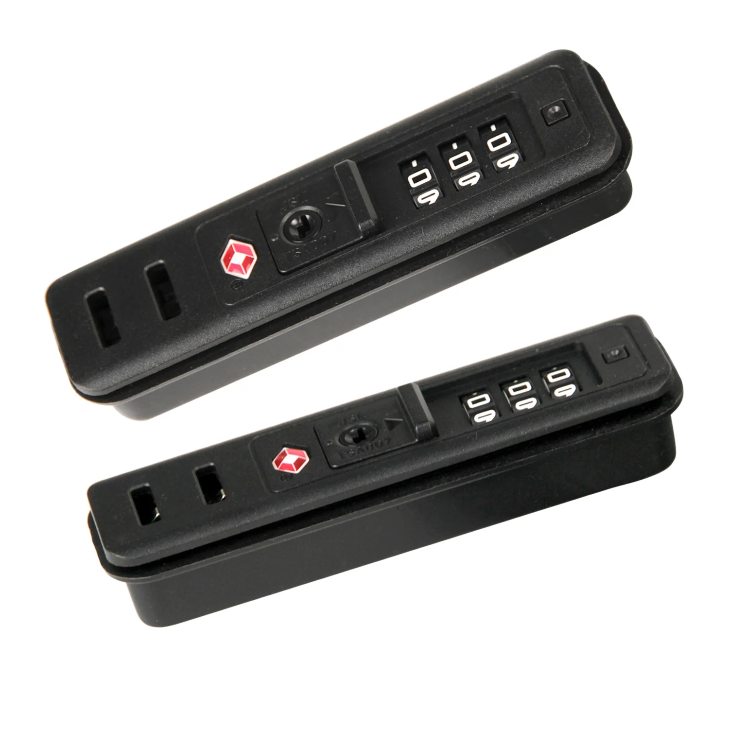 1/2Pcs Luggage Lock Embedded Luggage Combination Locks Suitcase Replacement Password Lock for Travel 3 Digit Self-Setting Lock