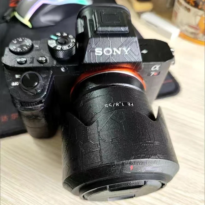 Pellicola Adesiva Protettiva Per La Pelle Della Fotocamera Antigraffio Per Sony A7C A7R A7S2 A7S3 A7Iv A7Rv A9 A9Ii A1 A7Iii Fe16-35 24-105 Decorazion