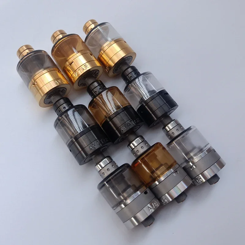 

Обслуживаемый бак для электронной сигареты Avatar RTA AMG-янтарный RTA 316 SS 22 мм 3,4/5 мл MTL атомайзер Vs Doggystyle Bastard RTA