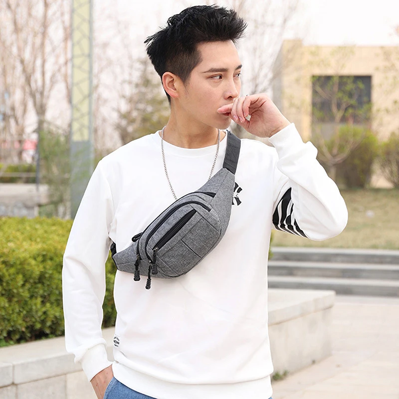 

Men's Waist Pack Nylon Sport Fanny Bags Boy Drop Leg Bags Hip Bum Belt Bag Travel Riding Motorcycle Crossbody Purse Pouch